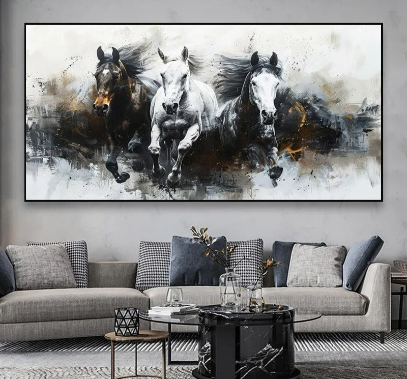 The 3 Horse-teers art