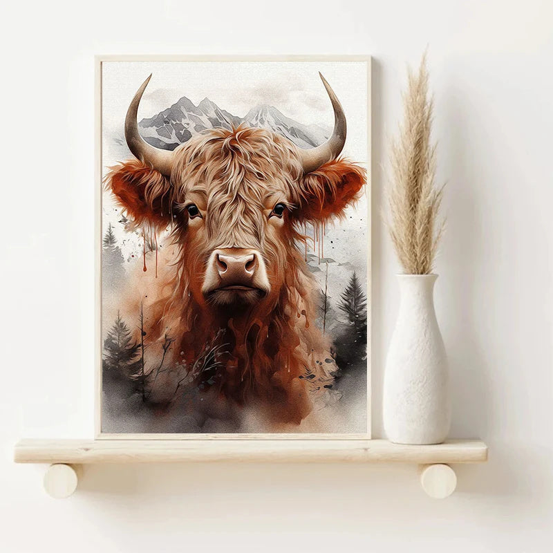 The innocent Highland cow
