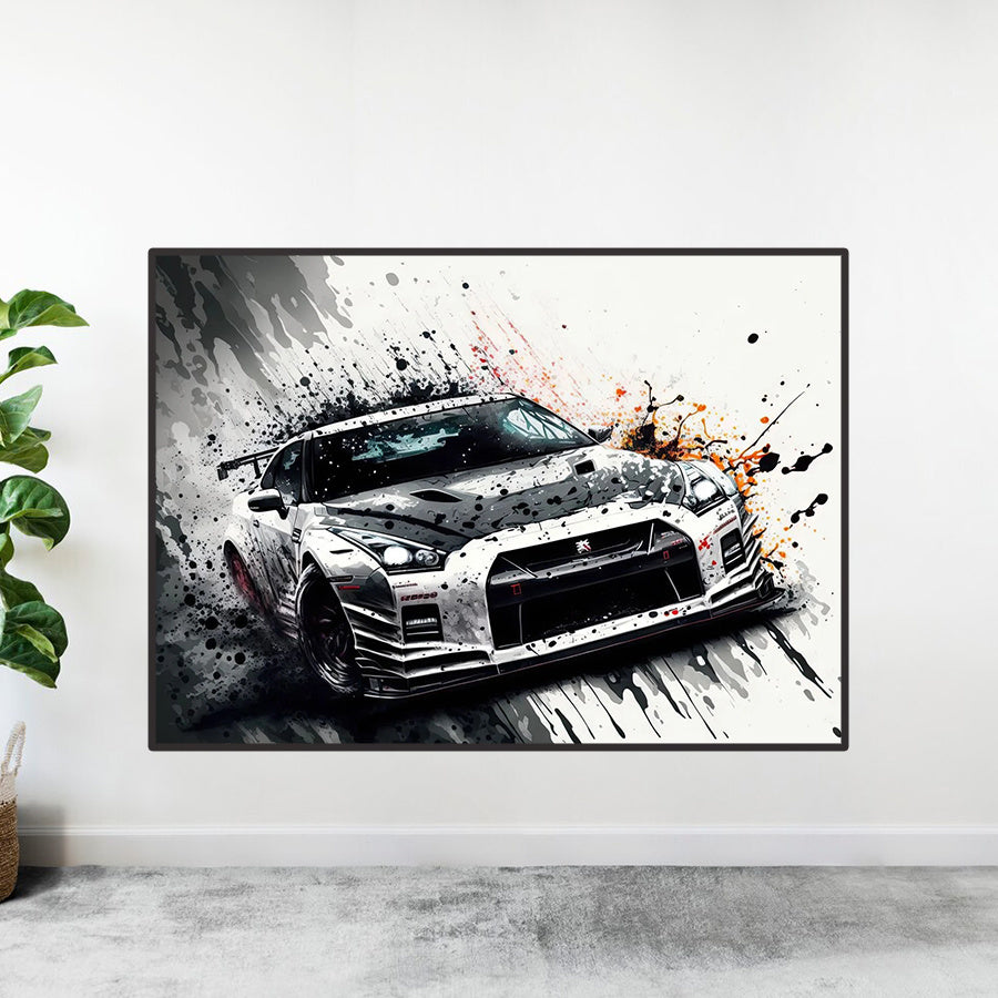 The Furious GTR Art