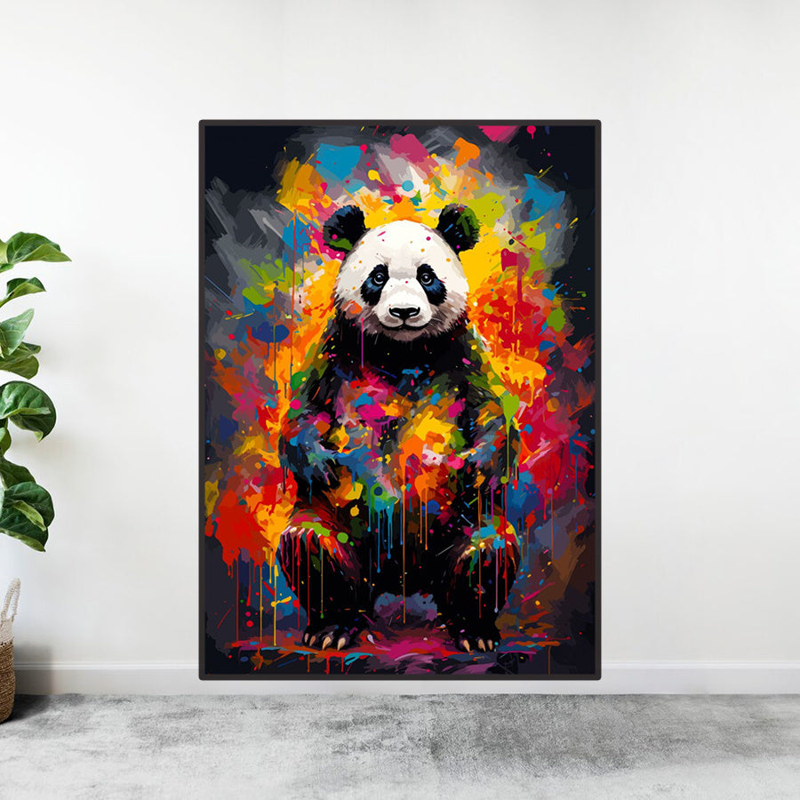 The magnificent and colorful Panda